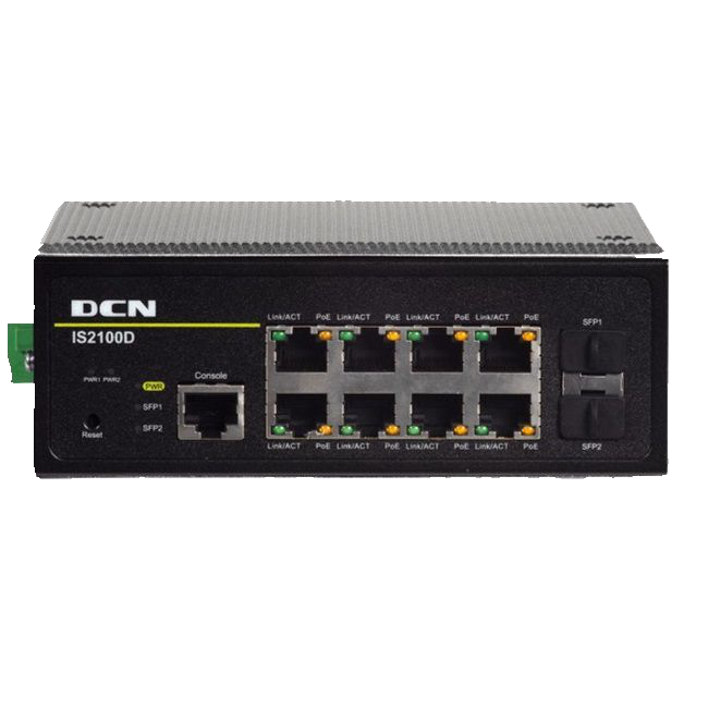 IS2100D系列卡軌式工業交換機